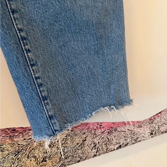 Madewell The Perfect Vintage Wide-Leg Crop Jean Hallstead wash 26 - Picture 6 of 10